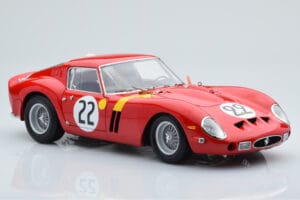 Ferrari 250 GTO #22 24 Hours of Le Mans 1962 Kyosho 1:18 08438B Metalas - nuotrauka 6 iš 10