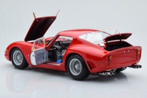 Ferrari 250 GTO Raudonas Kyosho 1:18 08438R Metalas - nuotrauka 5 iš 10