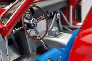 Ferrari 250 GTO Raudonas Kyosho 1:18 08438R Metalas - nuotrauka 8 iš 10
