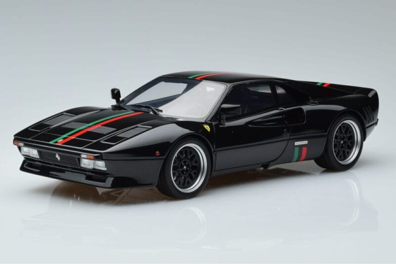 Ferrari 288 GTO Juodas GT Spirit 1:18 GT876 Derva