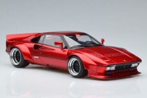 Ferrari 288 GTO Khyzyl Saleem Raudonas GT Spirit 1:18 GT337 Derva - nuotrauka 4 iš 6