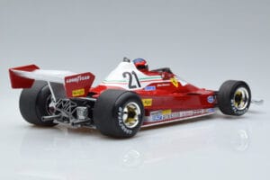 Ferrari 312 T2 B #21 G. Villeneuve Canadian GP 1977 MCG 1:18 MCG18623F Metalas - nuotrauka 2 iš 6