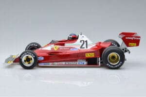 Ferrari 312 T2 B #21 G. Villeneuve Canadian GP 1977 MCG 1:18 MCG18623F Metalas - nuotrauka 3 iš 6