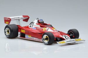Ferrari 312 T2 B #21 G. Villeneuve Canadian GP 1977 MCG 1:18 MCG18623F Metalas - nuotrauka 4 iš 6