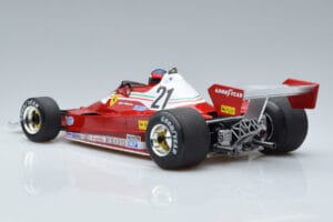Ferrari 312 T2 B #21 G. Villeneuve Canadian GP 1977 MCG 1:18 MCG18623F Metalas - nuotrauka 5 iš 6