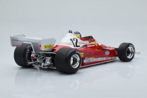 Ferrari 312 T2B #12 C. Reutemann Japan GP 1977 MCG 1:18 MCG18603F Metalas - nuotrauka 2 iš 6