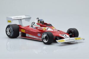 Ferrari 312 T2B #12 C. Reutemann Japan GP 1977 MCG 1:18 MCG18603F Metalas - nuotrauka 4 iš 6