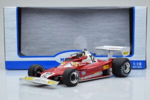 Ferrari 312 T2B #12 C. Reutemann Japan GP 1977 MCG 1:18 MCG18603F Metalas - nuotrauka 6 iš 6