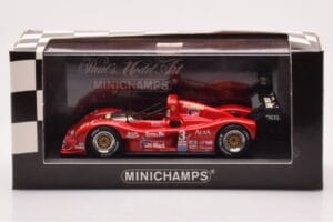 Ferrari 333 SP #3 Y. Dalmas / S. Johansson / Evans / Velez Sebring 12 Hours Winner 1997 Minichamps 1:43 430977603 Metalas - nuotrauka 4 iš 4
