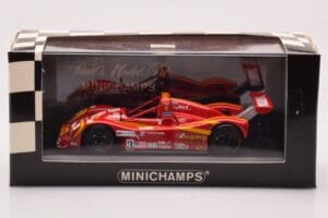 Ferrari 333 SP #3 Moretti Racing G. Moretti / D. Theys / M. Baldi 24 Hours of Le Mans 1997 Minichamps 1:43 430977693 Metalas - nuotrauka 4 iš 4