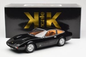 Ferrari 365 GTC4 Juodas KK-Scale 1:18 180284 Metalas - nuotrauka 6 iš 6