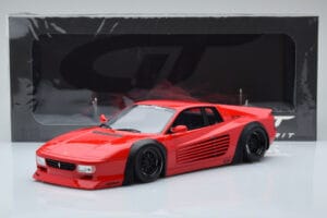 Ferrari 512 TR LBWK Liberty Walk Raudonas GT Spirit 1:18 GT423 Derva - nuotrauka 6 iš 6