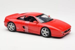 Ferrari F355 Berlinetta Raudonas UT Models 1:18 180074020 Metalas - nuotrauka 4 iš 6