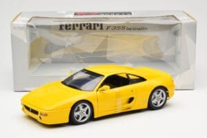 Ferrari F355 Berlinetta Geltonas UT Models 1:18 180074021 Metalas - nuotrauka 6 iš 6