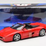 Ferrari F355 Spider Raudonas UT Models 1:18 - image 6 of 6
