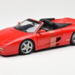 Ferrari F355 Spider Raudonas UT Models 1:18