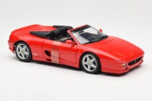 Ferrari F355 Spider Raudonas UT Models 1:18 180074030 Metalas - nuotrauka 4 iš 6