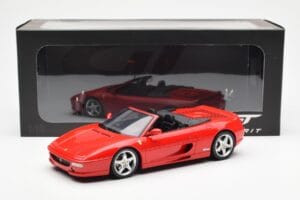 Ferrari F355 Spider Raudonas GT Spirit 1:18 GT453 Derva - nuotrauka 6 iš 6
