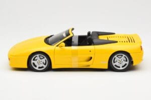 Ferrari F355 Spider Geltonas UT Models 1:18 180074031 Metalas - nuotrauka 3 iš 6