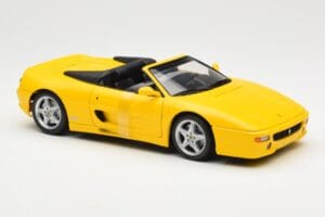 Ferrari F355 Spider Geltonas UT Models 1:18 180074031 Metalas - nuotrauka 4 iš 6