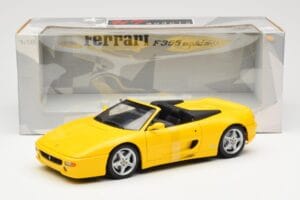 Ferrari F355 Spider Geltonas UT Models 1:18 180074031 Metalas - nuotrauka 6 iš 6
