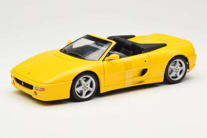 Ferrari F355 Spider Geltonas UT Models 1:18
