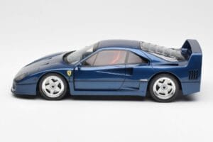 Ferrari F40 Mėlynas GT Spirit 1:18 GT914 Derva - nuotrauka 3 iš 6