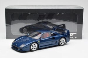 Ferrari F40 Mėlynas GT Spirit 1:18 GT914 Derva - nuotrauka 6 iš 6