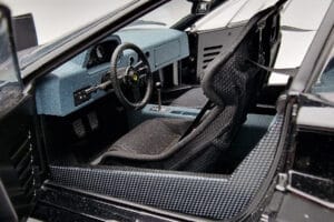 Ferrari F40 Lightweight Juodas Kyosho 1:18 08412BK Metalas - nuotrauka 11 iš 12