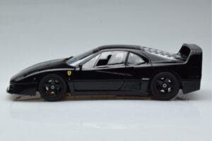 Ferrari F40 Lightweight Juodas Kyosho 1:18 08412BK Metalas - nuotrauka 5 iš 12