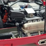 Ferrari F40 Raudonas Metalinis Asia Exclusive Kyosho 1:18 - image 13 of 14