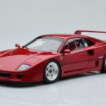 Ferrari F40 Raudonas Metalinis Asia Exclusive Kyosho 1:18