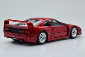 Ferrari F40 Raudonas Metalinis Asia Exclusive Kyosho 1:18 08416RM-G Metalas - nuotrauka 3 iš 14