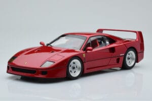 Ferrari F40 Raudonas Metalinis Asia Exclusive Kyosho 1:18