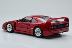Ferrari F40 Raudonas Metalinis Asia Exclusive Kyosho 1:18 08416RM-G Metalas - nuotrauka 8 iš 14
