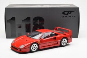 Ferrari F40 Raudonas GT Spirit 1:18 GT291 Derva - nuotrauka 5 iš 5
