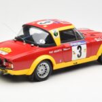 Fiat 124 Abarth #3 Barbasio / Sodano East African Safari Rally 1974 Sun Star 1:18 - image 3 of 8