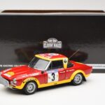 Fiat 124 Abarth #3 Barbasio / Sodano East African Safari Rally 1974 Sun Star 1:18 - image 8 of 8