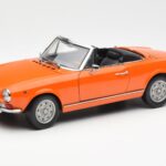 Fiat 124 BS Oranžinis Sun Star 1:18