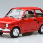 Fiat 126 Raudonas MCG 1:18 MCG18323 Metalas