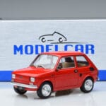 Fiat 126 Raudonas MCG 1:18 MCG18323 Metalas - image 6 of 6