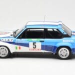 Fiat 131 Abarth #5 Team Fiat Works Rally Portugal 1980 Kyosho 1:18 08376A Metalas - image 4 of 8