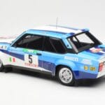 Fiat 131 Abarth #5 Team Fiat Works Rally Portugal 1980 Kyosho 1:18 08376A Metalas - image 7 of 8