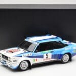Fiat 131 Abarth #5 Team Fiat Works Rally Portugal 1980 Kyosho 1:18 08376A Metalas - image 8 of 8