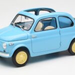 Fiat Nuova 500 Celeste Mėlynas Kyosho 1:18