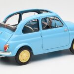 Fiat Nuova 500 Celeste Mėlynas Kyosho 1:18 - image 3 of 8