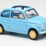 Fiat Nuova 500 Celeste Mėlynas Kyosho 1:18 - image 6 of 8