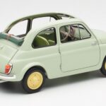 Fiat Nuova 500 Clear Žalias Kyosho 1:18 - image 3 of 8