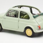 Fiat Nuova 500 Clear Žalias Kyosho 1:18 - image 7 of 8