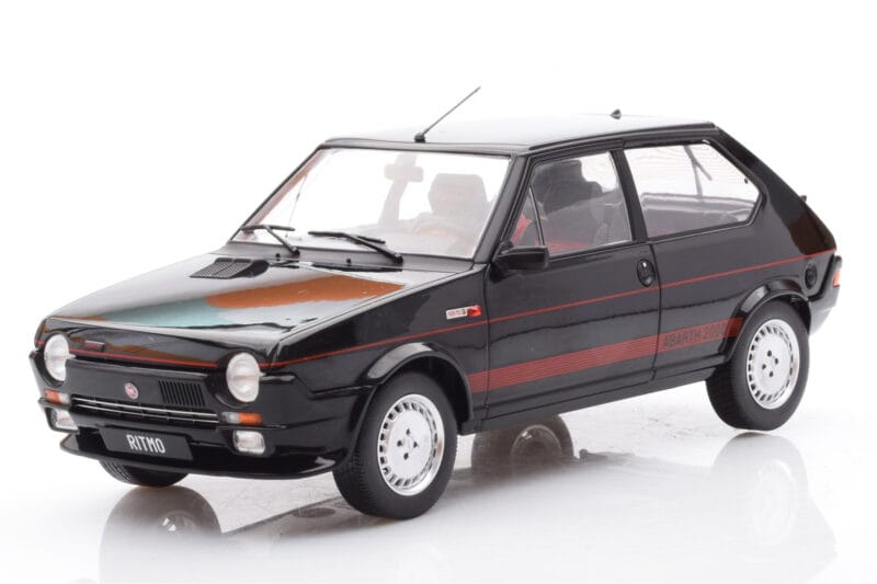 Fiat Ritmo TC 125 Abarth Juodas MCG 1:18